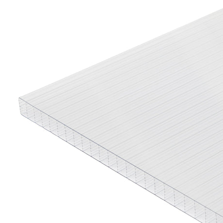 Trusted 25mm Clear Multiwall Polycarbonate Roofing Sheet - Trusted Building Supplies