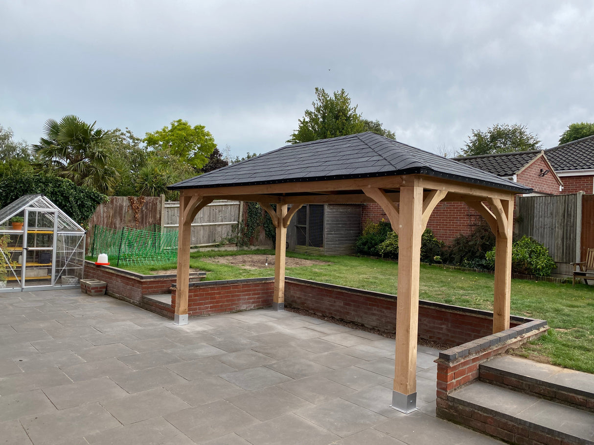 Trusted 3 Tab Square Bitumen Roof Shingles - Black (2.4m2 Pack) - Trusted Building Supplies