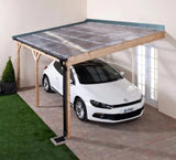Vistalux Corrugated PVC Canopy Roof Kit - 4m x 5m - Trusted Building Supplies