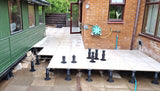 Wallbarn Universal Adjustable Decking & Paving Pedestals - Trusted Building Supplies