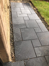 Westland Natural Brazilian Graphite Natural Slate Patio Paving Kit - 17.7m2 - Trusted Building Supplies