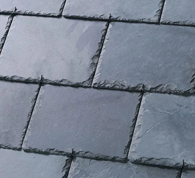 Westland Natural Brazilian Slate & Half Roof Tile Graphite - 500mm x 450mm - Trusted Building Supplies