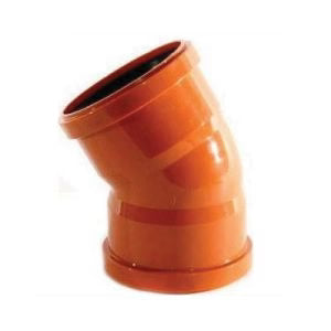 Aquaflow 110mm Underground Drainage Double Socket Bend