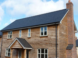 Zenith Ultra Natural Spanish Slate & Half Roof Tile Blue Black - 500mm x 375mm - Trusted Building Supplies