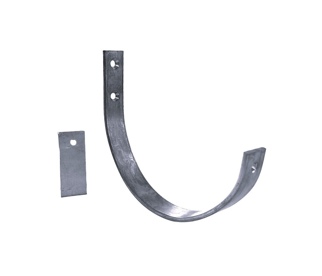 Zinc Gutta 125mm Half Round Natural Zinc Fascia Bracket - Trusted Building Supplies