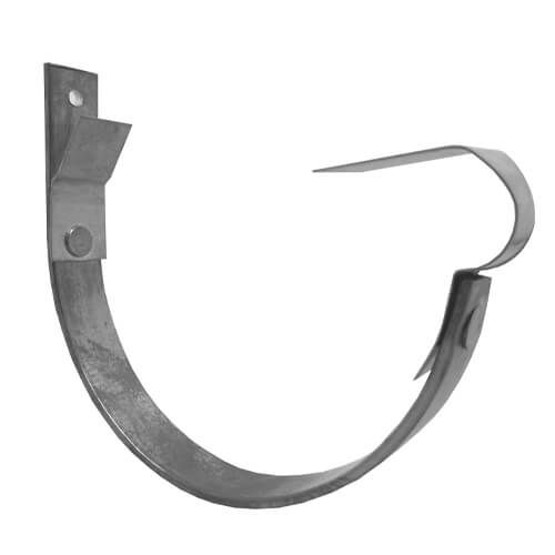 Zinc Gutta 125mm Half Round Natural Zinc Fascia Bracket - Trusted Building Supplies